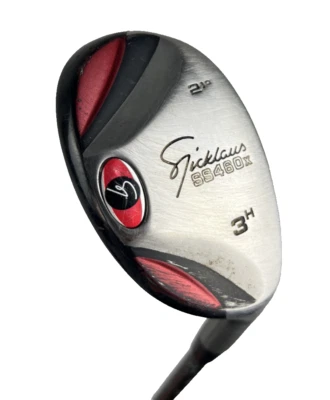 Jack Nicklaus SS460X Golf Hybrid 3 3H 21° Medium Kick Mid Flex Graphite Shaft - Image 1 of 4