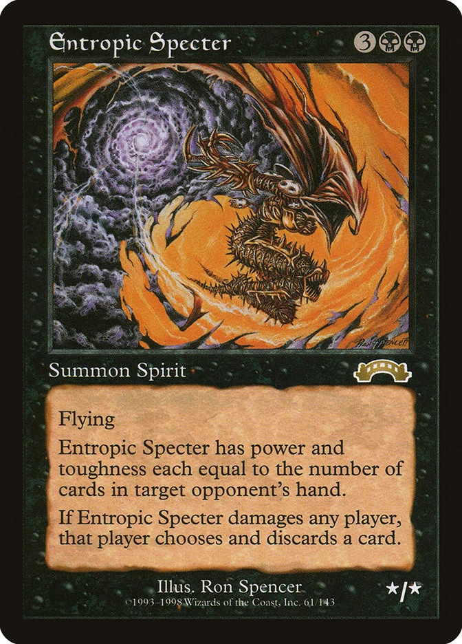 1x Entropic Specter - LP - Exodus - SPARROW MAGIC mtg - Image 1 of 1