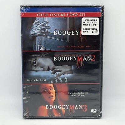 Boogeyman 1-3 (DVD, 2005, 2010) Complete Trilogy Brand New Sealed - Image 1 of 2