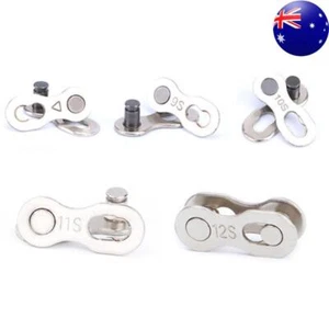 5 Pairs Bicycle Chain Joint Magic Buckle Bike Chain Link Connector Cycling Parts - Zdjęcie 1 z 27