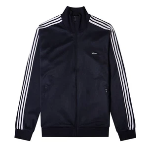 Adidas Track Jacket Archive Beckenbauer Style TT XL Navy Blue Casual Track Top - Picture 1 of 17