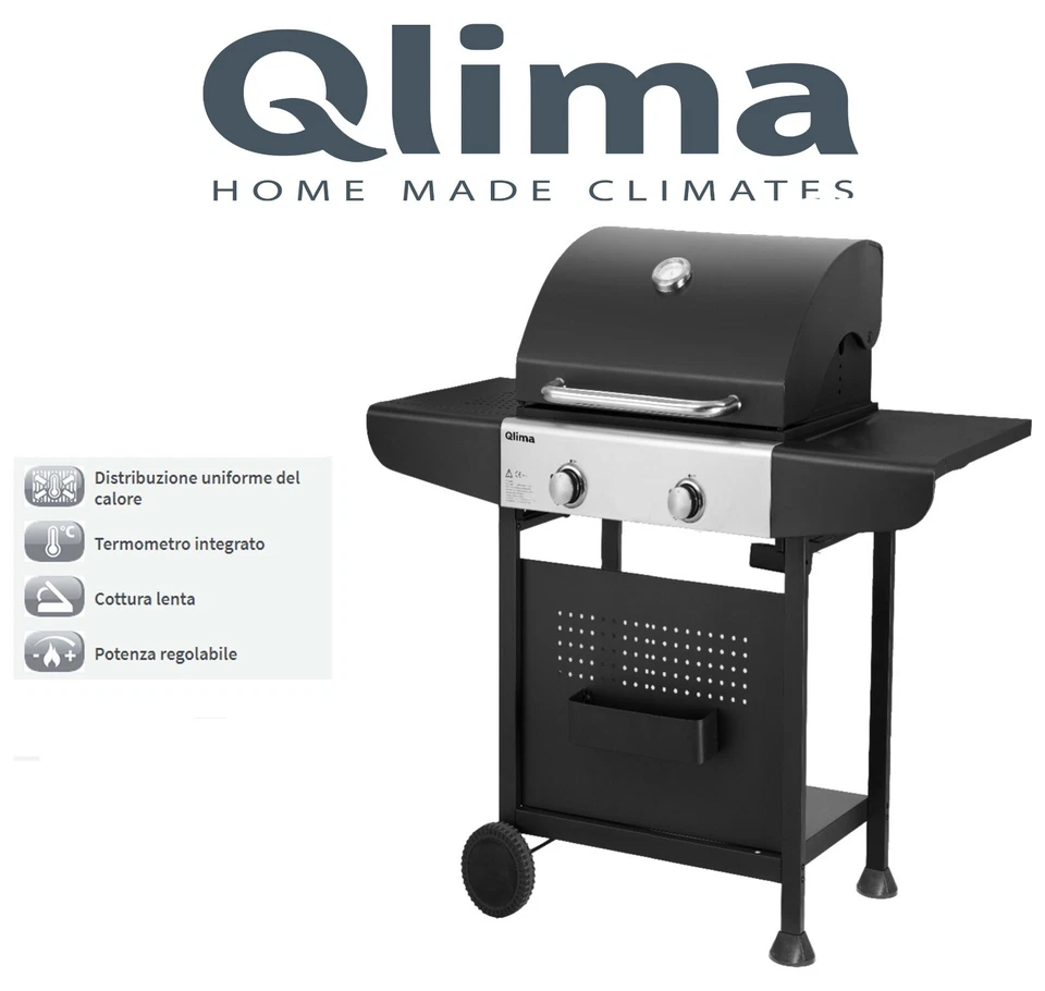 Barbecue da esterno a gas 6000 W OKG 102 QLIMA