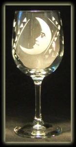 Moon La Luna Wine Glass - Picture 1 of 1