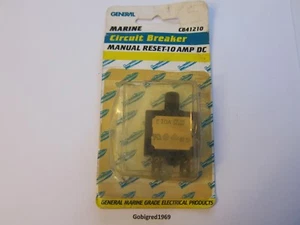 NEW General Marine Circuit Breaker Manual Reset CB41210 LOTS More Parts Listed - Picture 1 of 1