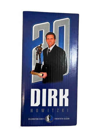 Dirk Nowitzki MVP Bobblehead 20th Season Dallas Mavericks #3 Of 10 Cover