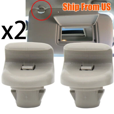2x Para Nissan 350Z 04-09 Frontier PARASOL CLIP RETENEDOR 96409CG000 96409EA00A Foto 1 de 4