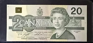 1991 Bank of Canada $20, Cat#BC-58c Knight Thiessen AWM 0389439 - Picture 1 of 3