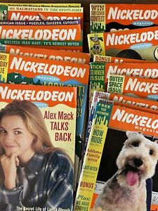 Vintage Nickelodeon Magazine Lot 20 Issues 1993-1998 All Your 90s Favorites