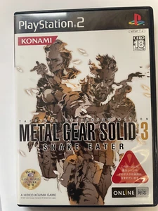 Metal gear solid 3 snake eater Playstation2 soft KONAMI Japanese - Picture 1 of 5