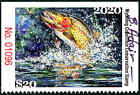 WYOMING #37 2020 STATE CONSERVATION / DUCK STAMP ARTIST SIGNED by Bill Adairid