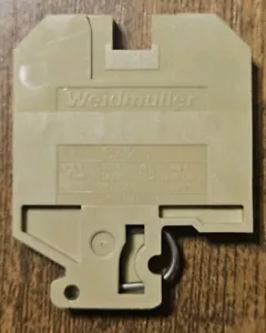 6 Pcs Weidmuller SAK 4 KRG Terminal Block 0128320000 800V 4MM - Picture 1 of 3