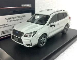 po 1:43 HI STORY HS211WH SUBARU FORESTER 2.0XT 2017 JDM scale resin model car - Picture 1 of 6