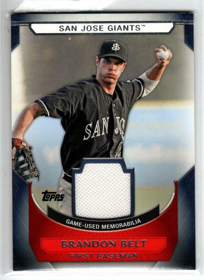 2011 Topps Pro Debut Materials #BB Brandon Belt (ref 180912) - Image 1 of 1
