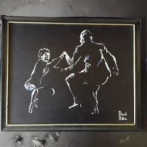 LET'S BOOGIE OIL PAINTING!!! FANTASTIC MOTION AND MOVEMENT! BOOGIE DANCE - Picture 1 of 11