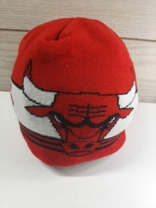 Chicago Bulls Stocking Cap Beanie NBA Knit Cap by Adidas - Picture 1 of 7