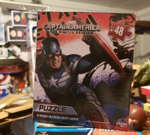 Captain America The Winter Soldier Marvel Studios Puzzle 2014 48 Pieces MCU NEW - Picture 1 of 2
