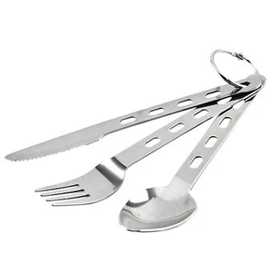 Outdoor Camping Utensils Tableware Camping Utensils Hiking Cutlery Set - Picture 1 of 9