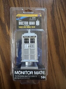 Doctor Who 50th Anniversary Tardis Monitor Mate Mini Bobble Head Bif Bang Pow - Picture 1 of 2