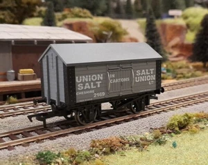 * 1/76 OO Scale * Dapol * Salt Van Union Salt Ltd Cheshire 2169 * BOXED * B827 * - Picture 1 of 8