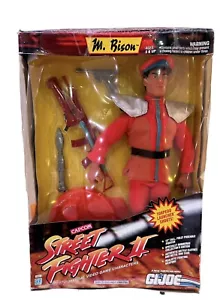 Figura de acción Capcom Street Fighter II 1993 GI JOE M. BISON 12" - Imagen 1 de 5