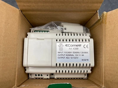 COMELIT 4399 Power 22VA Dry 12V Ca x2pc - Image 1 of 3