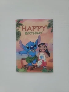 Lilo and Stitch Happy Birthday Stickers - Picture 1 of 4
