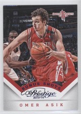 2013-14 Panini Prestige Blue Bonus Shots Omer Asik #6