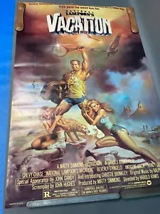 NATIONAL LAMPOON'S VACATION (1983) ORIGINAL MOVIE POSTER ROLLED BORIS ART S/S - Picture 1 of 9