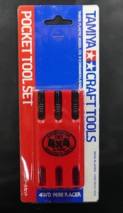Tamiya 74010 Pocket Tool Set for Mini 4WD Racers and R/C Cars - Picture 1 of 2