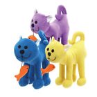 Grriggles Fishy Feline 8” Squeaky Dog Toy – in 3 Colors