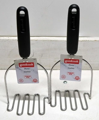 New Goodcook Everyday Masher - Stainless Steel - Potatoes Apples Avacados - Image 1 of 4