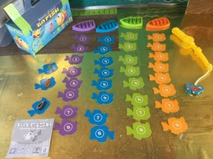 MATTEL / FISHER PRICE PLAYCHEST GAMES "GO FISH"100% COMPLETE - Picture 1 of 20