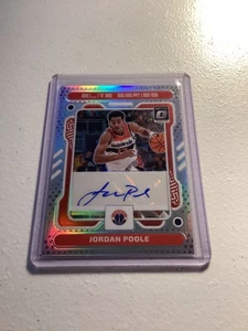 2023-24 Panini Donruss Optic - The Elite Series Signatures Jordan Poole #ESS-PLE - Imagen 1 de 2