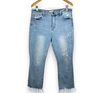 Pistola Lennon High Rise Bootcut Cropped Distressed Lightwash Jeans Gr. 32 - Bild 1 von 10