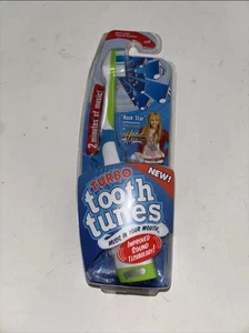 Cepillo de dientes verde a batería Turbo Tooth Tunes - Hannah Montana "Rock Star"  - Imagen 1 de 9