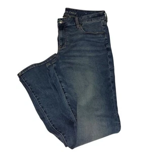 American Eagle Curvy High-Rise Skinny Jeans - Größe 16 Top Zustand! - Bild 1 von 4