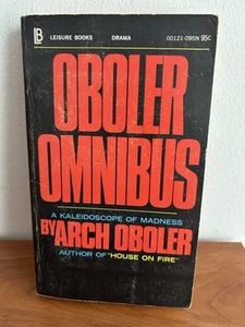 OBOLER OMNIBUS Arch Oboler Leisure Books 1971 PB Radio Drama Horror - Picture 1 of 3