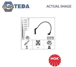 5506 IGNITION CABLE SET LEADS KIT NGK FOR HYUNDAI ACCENT II,GETZ 1.3,1.3 I 1.3L - Picture 1 of 5
