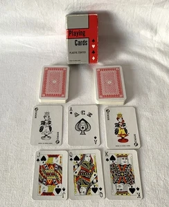 Tarjetas de juego vintage recubiertas de plástico tamaño medio n.º 930 Hong Kong - Imagen 1 de 9