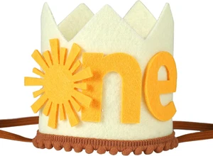 Hat, Girls 1St Birthday Hat, Boho Sunshine Birthday Hat, Party Hat Decorations P - Picture 1 of 12