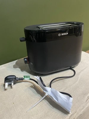 Bosch Black MyMoments Delight 2-slice toaster TAT2M123GB NEW no box - Image 1 of 4