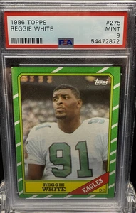 1986 TOPPS REGGIE WHITE #275 PSA 9 - Picture 1 of 2