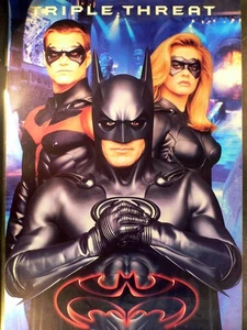 Batman - Triple Threat - Batman + Robin - Filmposter 88x57cm gerollt - Picture 1 of 1