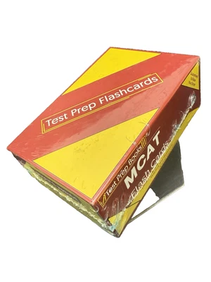 MCAT Test Prep Books  Study Cards Review And Practice Questions Flash Cards New - Image 1 of 4