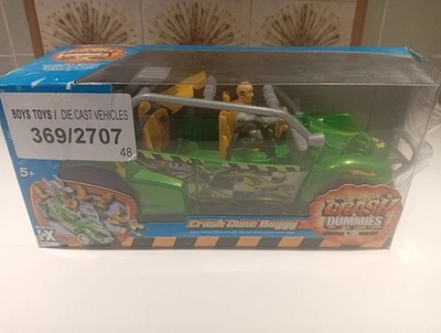 Hot Wheels Incredible Crash Dummies Crash Dune Buggy in scatola vintage ottime condizioni - Immagine 1 di 4
