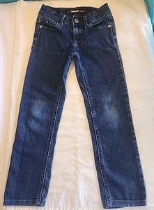 Jordache Girls Size 6 Skinny Stretch Jeans Medium Wash Denim Adjustable Waist - Picture 1 of 9