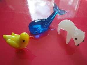 Glass Miniature Three Pack - Picture 1 of 5