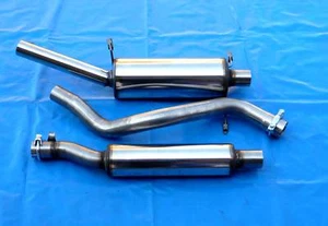 Gruppe Gr A VW Golf 1 Cabrio Edelstahl Auspuffanlage Sportauspuff EG Nummer 1x60 - Bild 1 von 1