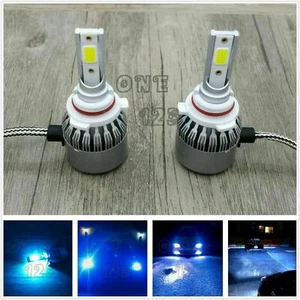 9006 HB4 LED Headlights Bulbs Conversion Kit Low Beam 8000K Ice blue Pair bright - Picture 1 of 12