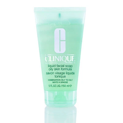 Clinique Liquid Facial Soap Tube Oily Skin 5 Fl. Oz / 150 Ml